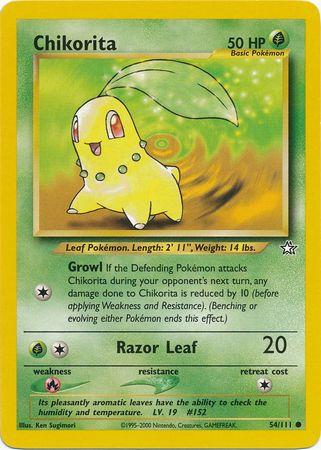 Chikorita (54) (054/111) - NG  - Common - Unlimited