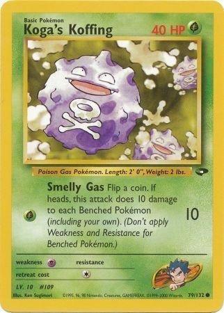 Koga's Koffing (79) (079/132) - GC  - Common - Unlimited