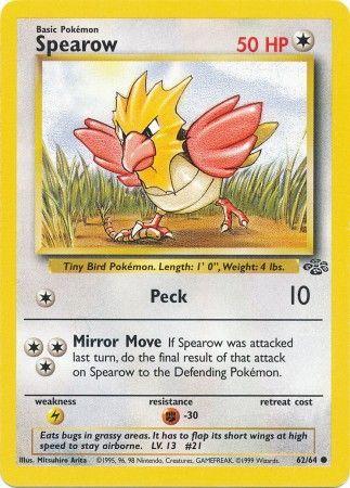 Spearow (062/64) - J  - Common - Unlimited