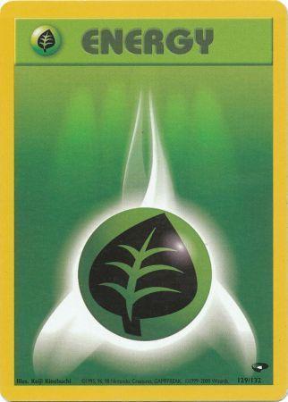 Grass Energy (129/132) - GC  - Common - Unlimited