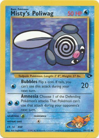 Misty's Poliwag (089/132) - GC  - Common - Unlimited