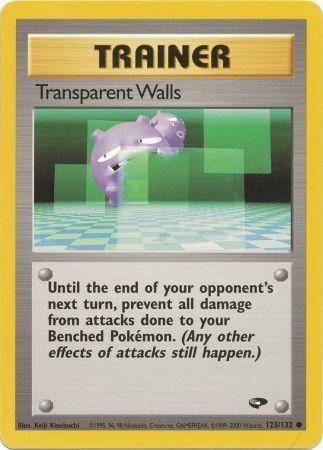 Transparent Walls (125/132) - GC  - Common - Unlimited