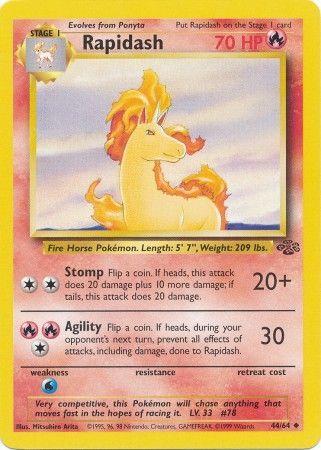 Rapidash (044/64) - J  - Uncommon - Unlimited
