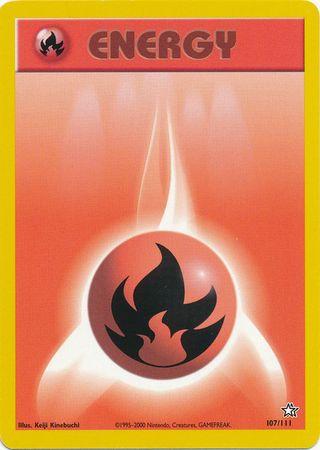 Fire Energy (107/111) - NG  - Common - Unlimited