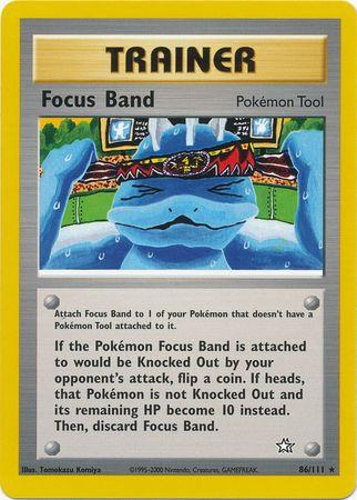 Focus Band (086/111) - NG  - Rare - Unlimited