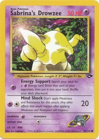 Sabrina's Drowzee (095/132) - GC  - Common - Unlimited