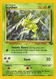 Scyther (10) (010/64) - J  - Holo Rare - Unlimited Holofoil