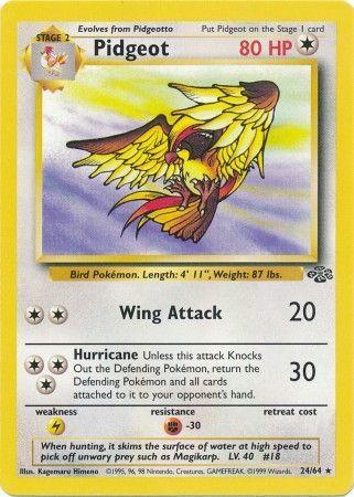 Pidgeot (24) (024/64) - J  - Rare - Unlimited