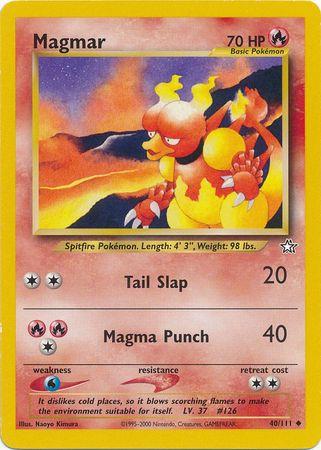 Magmar (040/111) - NG  - Uncommon - Unlimited