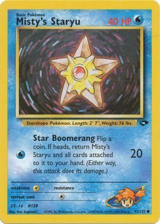 Misty's Staryu (092/132) - GC  - Common - Unlimited