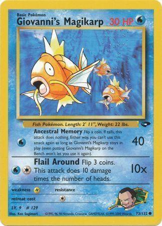 Giovanni's Magikarp (073/132) - GC  - Common - Unlimited