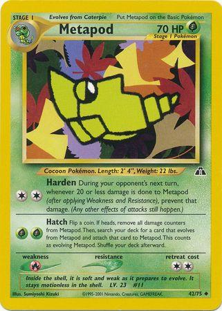 Metapod (042/75) - ND  - Uncommon - Unlimited