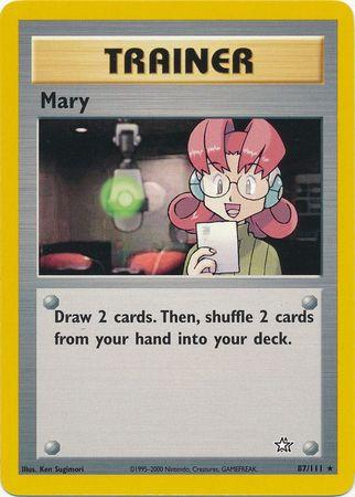Mary (087/111) - NG  - Rare - Unlimited