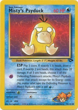 Misty's Psyduck (090/132) - GC  - Common - Unlimited