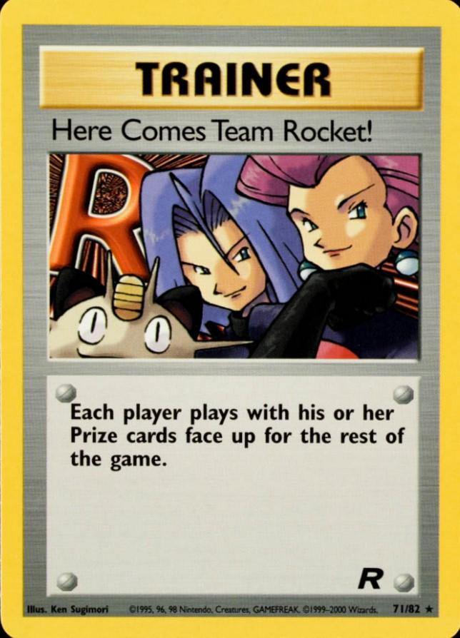 Here Comes Team Rocket! (71) (071/82) - TR  - Rare - Unlimited