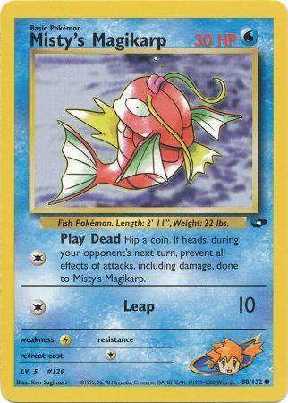 Misty's Magikarp (088/132) - GC  - Common - Unlimited