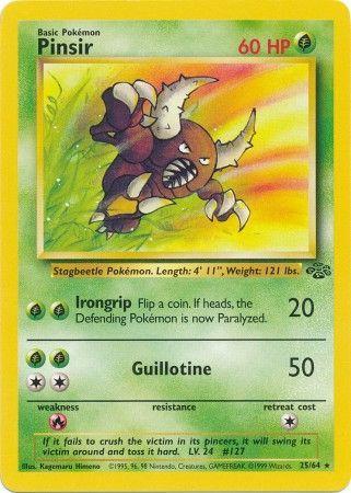 Pinsir (25) (025/64) - J  - Rare - Unlimited