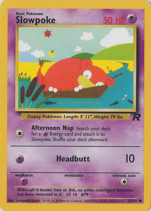 Slowpoke (067/82) - TR  - Common - Unlimited