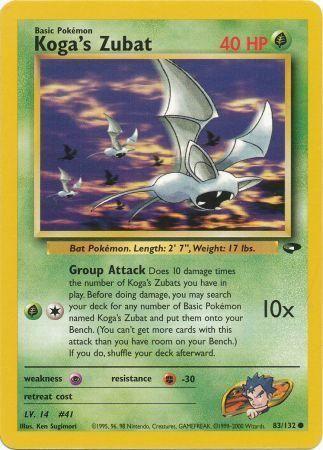 Koga's Zubat (083/132) - GC  - Common - Unlimited