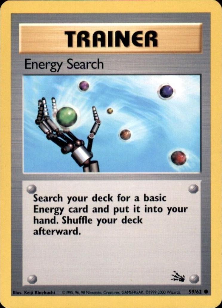 Energy Search (059/62) - F  - Common - Unlimited