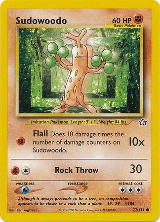 Sudowoodo (077/111) - NG  - Common - Unlimited
