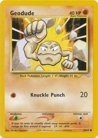 Geodude (044/64) - NR  - Common - Unlimited