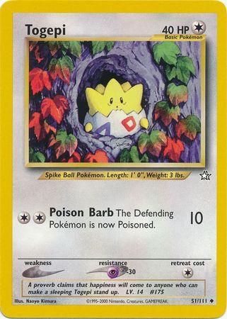 Togepi (051/111) - NG  - Uncommon - Unlimited