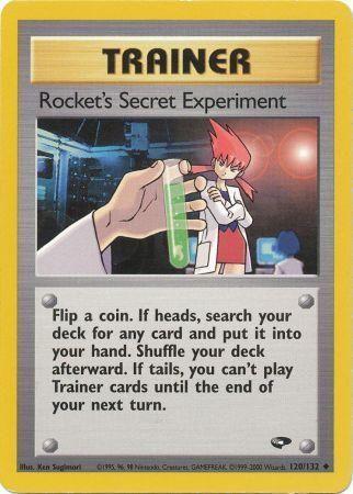 Rocket's Secret Experiment (120/132) - GC  - Uncommon - Unlimited