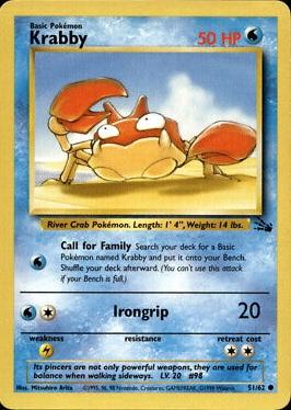 Krabby (051/62) - F  - Common - Unlimited