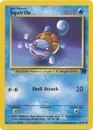 Squirtle (068/82) - TR  - Common - Unlimited