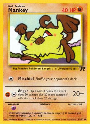 Mankey (061/82) - TR  - Common - Unlimited