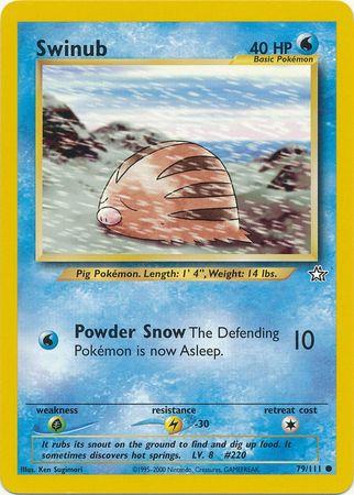Swinub (079/111) - NG  - Common - Unlimited