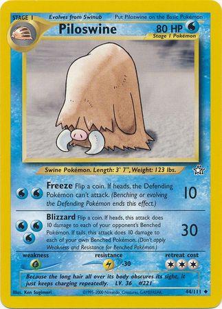 Piloswine (044/111) - NG  - Uncommon - Unlimited