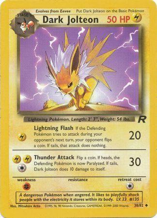 Dark Jolteon (038/82) - TR  - Uncommon - Unlimited