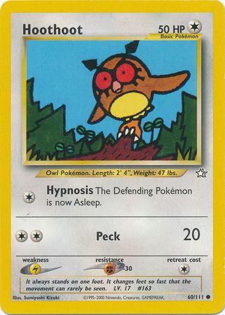 Hoothoot (060/111) - NG  - Common - Unlimited