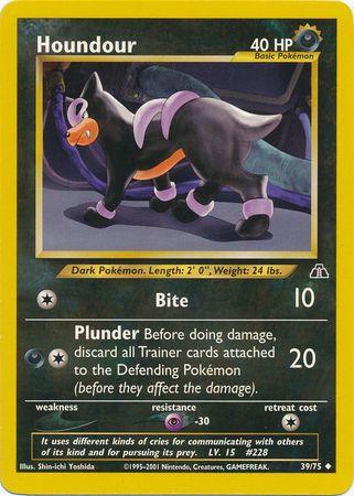 Houndour (39) (039/75) - ND  - Uncommon - Unlimited