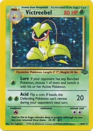 Victreebel (14) (014/64) - J  - Holo Rare - Unlimited Holofoil
