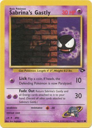 Sabrina's Gastly (96) (096/132) - GC  - Common - Unlimited