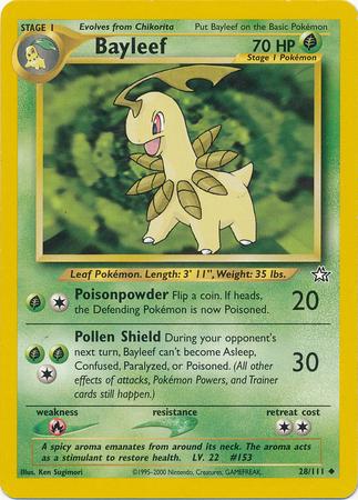Bayleef (28) (028/111) - NG  - Uncommon - Unlimited