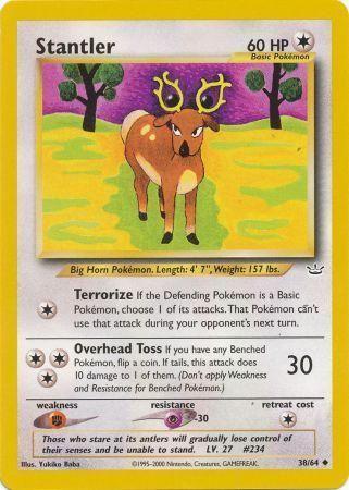 Stantler (038/64) - NR  - Uncommon - Unlimited