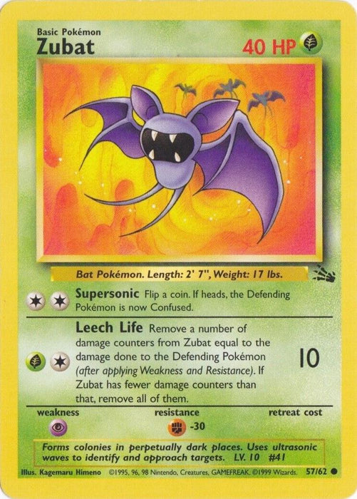 Zubat (057/62) - F  - Common - Unlimited
