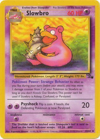 Slowbro (043/62) - F  - Uncommon - Unlimited