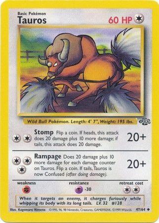 Tauros (047/64) - J  - Uncommon - Unlimited