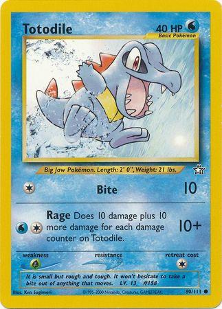 Totodile (80) (080/111) - NG  - Common - Unlimited