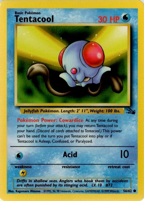 Tentacool (056/62) - F  - Common - Unlimited