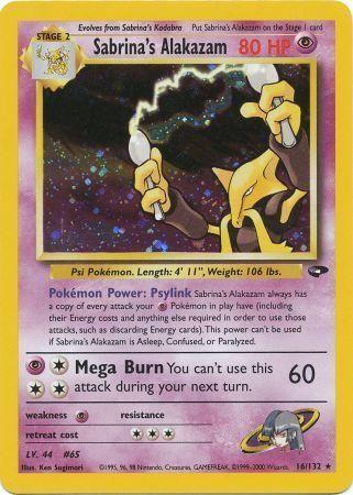 Sabrina's Alakazam (016/132) - GC  - Holo Rare - Unlimited Holofoil