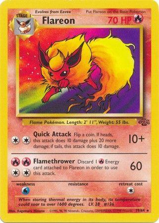 Flareon (19) (019/64) - J  - Rare - Unlimited
