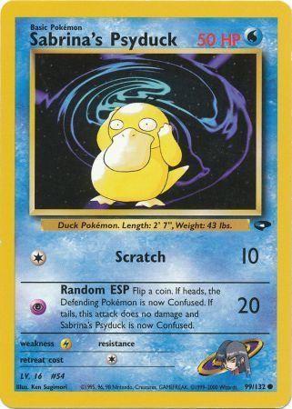 Sabrina's Psyduck (099/132) - GC  - Common - Unlimited