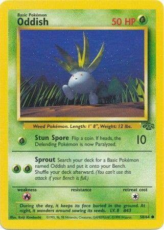 Oddish (058/64) - J  - Common - Unlimited