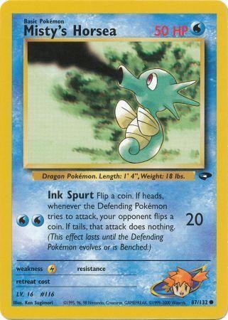 Misty's Horsea (087/132) - GC  - Common - Unlimited